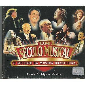 CD Um Século Musical - O Melhor Da Música Brasileira ( 5 CDS - BOX ) - ( Vários Artistas )
