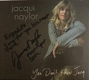 CD Jacqui Naylor – You Don´t Know Jacq ( Digifile) - ( Importado )