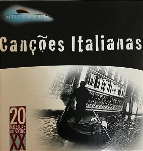 CD Canções Italianas- Millennium (Vários Artistas)