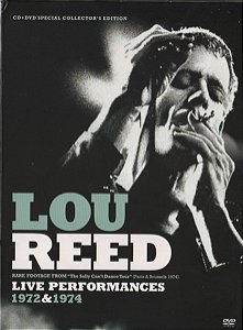 DVD + CD Lou Reed – Live Performances 1972 & 1974