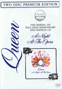 DVD DUPLO - Queen – The Making Of Plus 30th Anniversary DVD Edition Of 'A Night At The Opera'