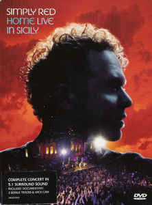 DVD Simply Red – Home (Live In Sicily)