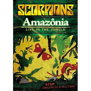 DVD Scorpions – Amazônia - Live In The Jungle