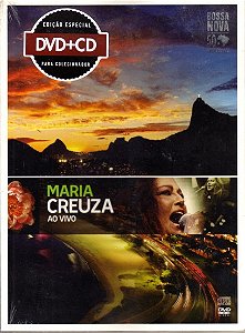 DVD e CD Maria Creuza – Ao Vivo (digipack)