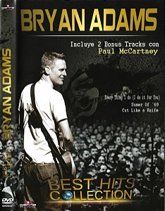 DVD Bryan Adams 2 Faixas Bônus Com Paul MacCartney* – Best Hits Collection