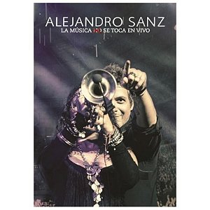 DVD + CD Alejandro Sanz – La Música No Se Toca En Vivo