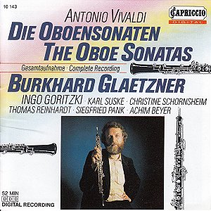 CD ANTONIO VIVALDI - Die Oboensonaten / The Oboe Sonatas (IMP - GERMANY )