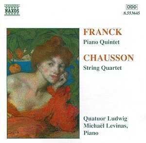 CD Franck, Chausson, Quatuor Ludwig, Michaël Levinas – Piano Quintet / String Quartet ( Importado - Canadá )