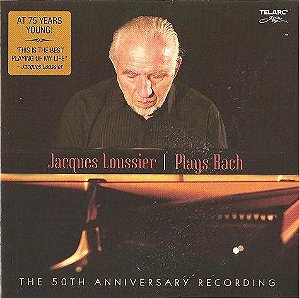 CD Jacques Loussier – Plays Bach The 50th Anniversary Recording ( Importado )