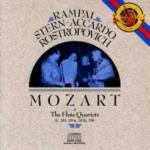 CD The Flute Quartets -Rampal, Stern, Accardo, Rostropovich, Mozart ( IMP - USA )