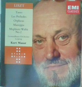 CD Liszt - Gewandhaus-Orchester Leipzig, Kurt Masur – Tasso / Les Préludes / Orpheus / Mazeppa / Mephisto Waltz No.2 ( Importado - USA)