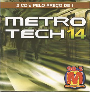 CD Duplo Metro Tech 14 ( Vários Artistas )