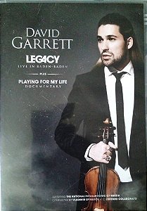 DVD David Garrett -Legacy - Live In Baden Baden