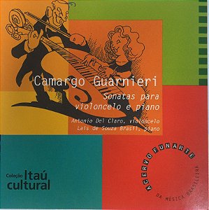 CD Sonatas Para Violoncelo E Piano -Camargo Guarnieri,Antonio Del Claro , Laís de Souza Brasil (52)