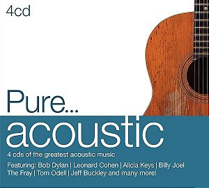 CD QUÁDRUPLO  Pure... Acoustic ( Vários Artistas )
