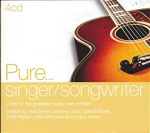 CD QUÁDRUPLO Pure... Singer/Songwriter ( Vários Artistas )