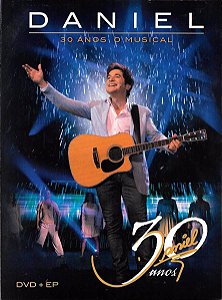 DVD Daniel 30 Anos - O Musical(Digipack-promo)