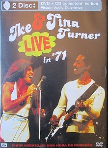 DVD Ike & Tina Turner – Live In '71 (duplo)