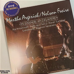 CD Rachmaninov, Ravel, Lutosławski, Martha Argerich, Nelson Freire – Music For Two Pianos