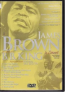 DVD - JAMES BROWN AND BB KING - IN CONCERT