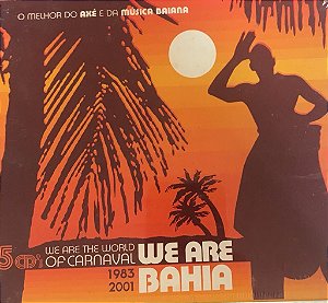 CD BOX We Are the World of Carnaval: We Are Bahia, 1983-2001 ( Vários Artistas ) - ( LACRADO )