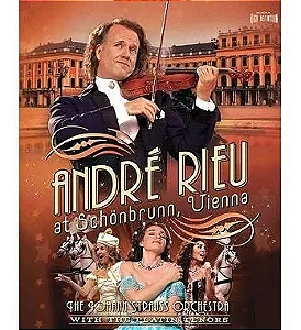 DVD André Rieu & Johann Strauss Orchestra -  With The Platin Tenors ‎– At Schönbrunn, Vienna