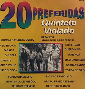 CD  Quinteto Violado - 20 Preferidas