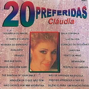CD CLÁUDIA - 20 PREFERIDAS