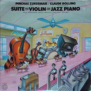 CD Pinchas Zukerman / Claude Bolling – Suite For Violin And Jazz Piano