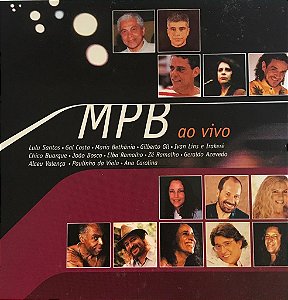 CD MPB AO VIVO ( Vários Artistas )
