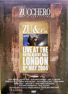 DVD Zucchero Sugar Fornaciari – ZU & Co. Live At The Royal Albert Hall London 6th May 2004