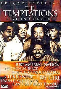 DVD - THE TEMPTATIONS – LIVE IN CONCERT