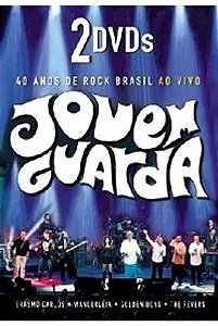 DVD DUPLO JOVEM GUARDA - 40 ANOS DE ROCK BRASIL AO VIVO