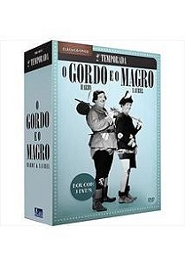 DVD TRIPO (BOX)  O Gordo E O Magro - 2ª Temporada