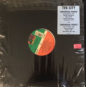 LP Ten City – Superficial People (Importado) (Novo)