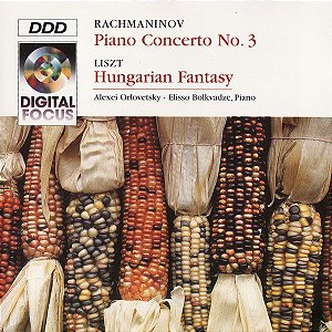 CD Rachmaninov, Liszt – Piano Concerto No.3 - Hungarian Fantasy (Lacrado)