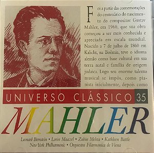 CD GUSTAV MAHLER - UNIVERSO CLÁSSICO ( LACRADO )
