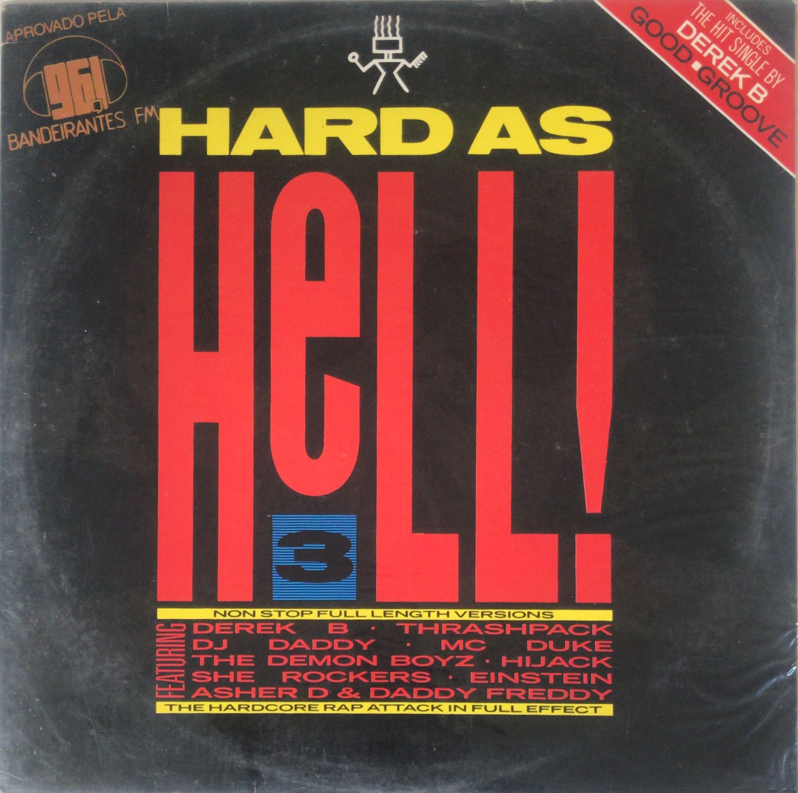 LP Hard As Hell Volume 3 - Vários Artistas (LACRADO)