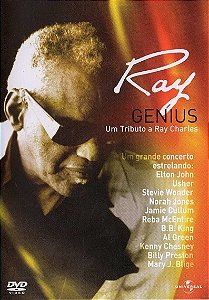 DVD - Ray Genius Um Tributo A Ray Charles ( Vários Artistas )