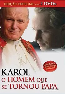 DVD DUPLO  - Karol O Homem Que Se Tornou Papa