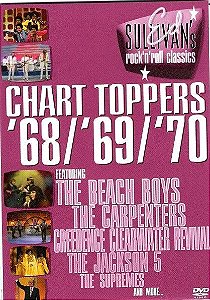 DVD - CHART TOPPERS '68 / '69 / '70 ( VÁRIOS ARTISTAS )