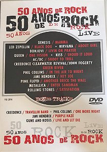 DVD - 50 Anos De Rock Live Vol 2 ( Vários Artistas )