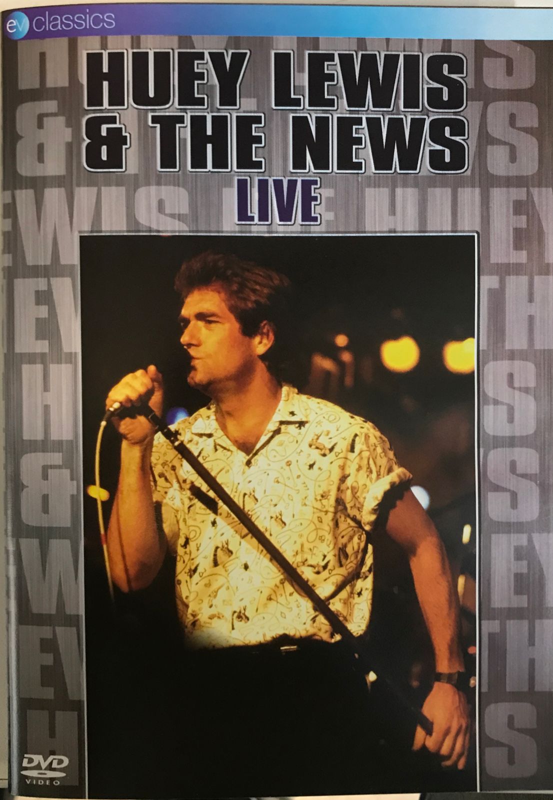 DVD - Huey Lewis & The News – Huey Lewis & The News Live