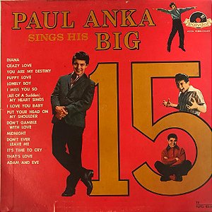 LP - Paul Anka – Sings His Big 15