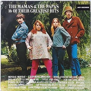 LP - The Mamas & The Papas – 16 Of Their Greatest Hits