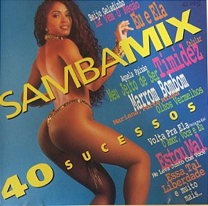 Cd - Samba mix - 40 sucessos (Vários artistas)