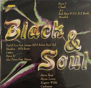 CD - BLACK & SOUL ( Vários Artistas ) - Lacrado