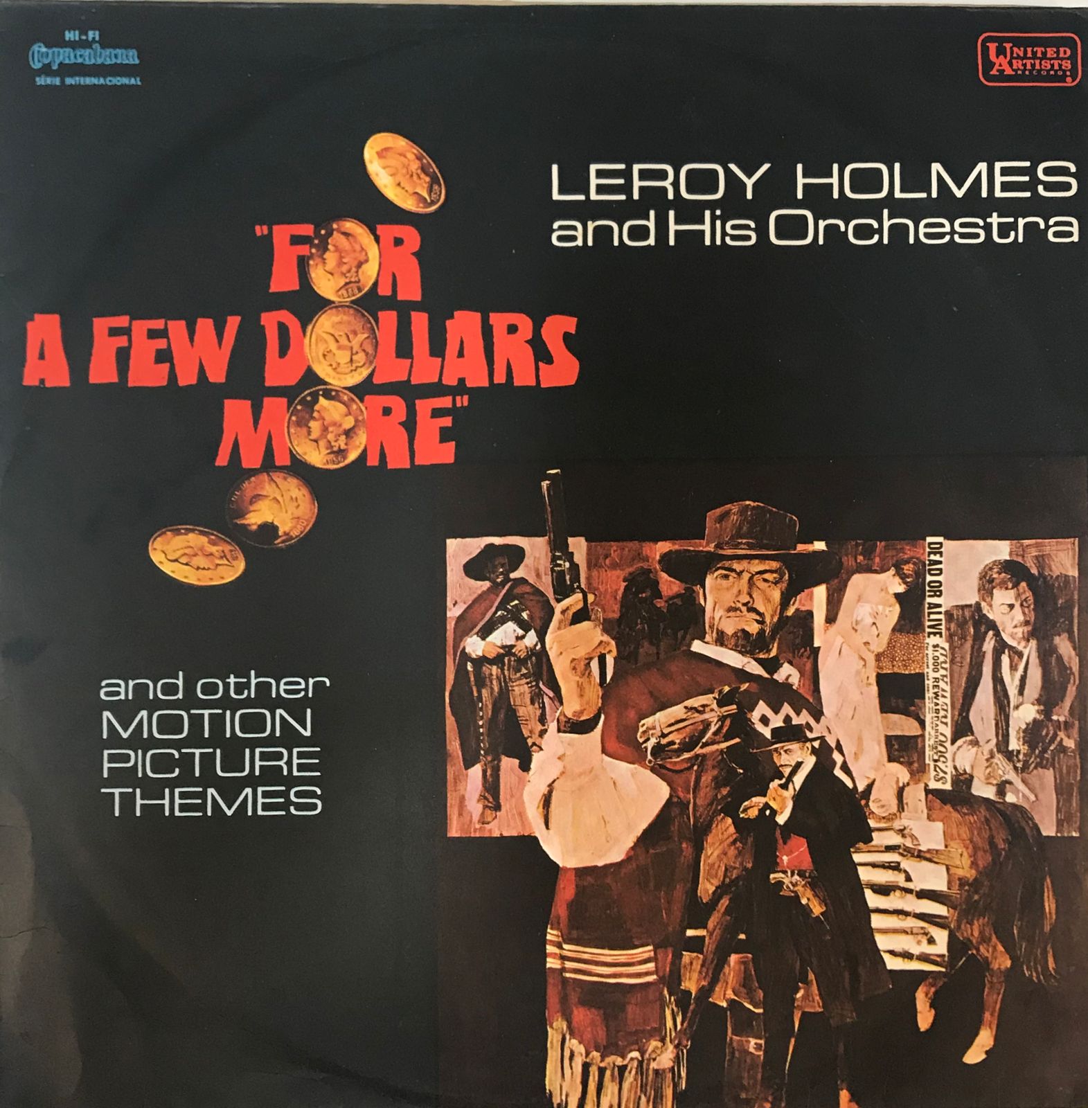 LP -LeRoy Holmes And His Orchestra – For A Few Dollars More And Other Motion Picture Themes