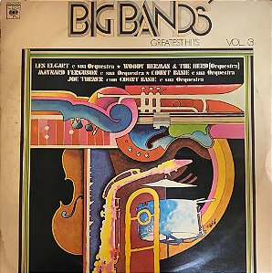 LP - Big Bands' - Greatest Hits - Vol. 3 ( Vários Artistas )