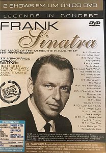 DVD - Frank Sinatra/ Bing Crosby (2 shows em um único DVD)